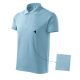 Malfini Cotton - Rövid ujjú férfi galléros póló - Égszínkék - 3XL