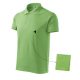 Malfini Cotton - Rövid ujjú férfi galléros póló - Borsózöld - 2XL