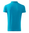Malfini Cotton - Rövid ujjú férfi galléros póló - Türkiz - 3XL