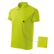 Malfini Cotton - Rövid ujjú férfi galléros póló - Lime - M