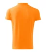 Malfini Cotton - Rövid ujjú férfi galléros póló - Mandarinsárga - 2XL
