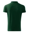 Malfini Cotton - Rövid ujjú férfi galléros póló - Sötétzöld - M