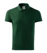 Malfini Cotton - Rövid ujjú férfi galléros póló - Sötétzöld - 3XL