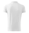 Malfini Cotton Heavy - Rövid ujjú férfi galléros póló - Fehér - XL