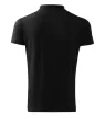 Malfini Cotton Heavy - Rövid ujjú férfi galléros póló - Fekete - XL