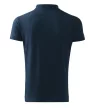 Malfini Cotton Heavy - Rövid ujjú férfi galléros póló - Tengerészkék - M