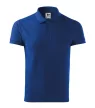 Malfini Cotton Heavy - Rövid ujjú férfi galléros póló - Királykék - L