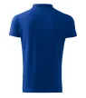 Malfini Cotton Heavy - Rövid ujjú férfi galléros póló - Királykék - XL