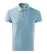 Malfini Cotton Heavy - Rövid ujjú férfi galléros póló - Égszínkék - 3XL