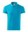Malfini Cotton Heavy - Rövid ujjú férfi galléros póló - Türkiz - XL