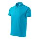 Malfini Cotton Heavy - Rövid ujjú férfi galléros póló - Türkiz - 2XL