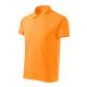 Malfini Cotton Heavy - Rövid ujjú férfi galléros póló - Mandarinsárga - 2XL