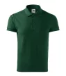 Malfini Cotton Heavy - Rövid ujjú férfi galléros póló - Sötétzöld - M