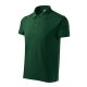 Malfini Cotton Heavy - Rövid ujjú férfi galléros póló - Sötétzöld - 2XL