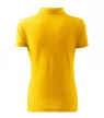 Malfini Cotton Heavy - Rövid ujjú női galléros póló - Sárga - S