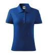 Malfini Cotton Heavy - Rövid ujjú női galléros póló - Királykék - 2XL