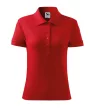 Malfini Cotton Heavy - Rövid ujjú női galléros póló - Piros - S