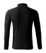 Malfini Pique Polo LS - Hosszú ujjú férfi galléros póló - Fekete - XL