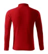 Malfini Pique Polo LS - Hosszú ujjú férfi galléros póló - Piros - 3XL