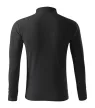 Malfini Pique Polo LS - Hosszú ujjú férfi galléros póló - Ébenszürke - 3XL