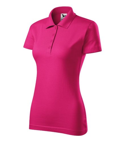 Malfini Single J. - Pamut női galléros póló - Bíborszín - 2XL