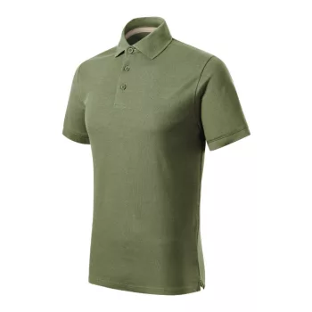   Malfini Prime (GOTS) - Biopamut férfi galléros póló - Khaki - M