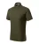 Malfini Prime (GOTS) - Biopamut férfi galléros póló - Military - 2XL