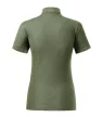 Malfini Prime (GOTS) - Biopamut, szűkített szabású női galléros póló - Khaki - XL