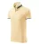 Malfini premium Collar Up - Gallér alsó felületén, ujjakon kontraszt csíkokozású férfi galléros póló - Bourbon vanilla - 3XL