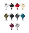 Malfini premium Collar Up - Gallér alsó felületén, ujjakon kontraszt csíkokozású női galléros póló - Ezüstszürke - XL