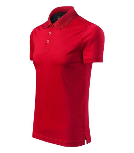 Malfini premium Grand - Mercerizált pamut férfi galléros póló - F1 piros - 2XL