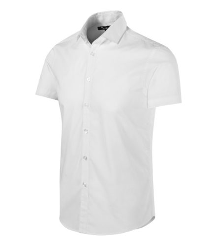 Malfini Premium Flash - Rövid ujjú férfi ing - Fehér - 2XL