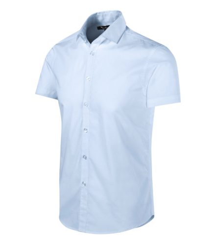 Malfini Premium Flash - Rövid ujjú férfi ing - Világoskék - XL