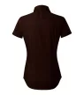 Malfini Premium Flash - Rövid ujjú női ing - Kávé - 2XL