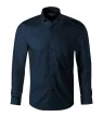 Malfini Premium Dynamic - Enyhén szűkített szabású, hosszú ujjú férfi ing - Tengerészkék - 2XL