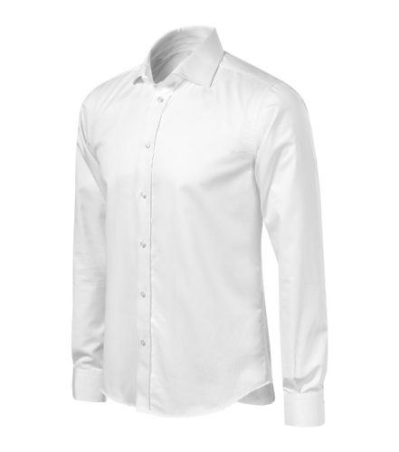 Malfini Premium Journey - Hosszú ujjú férfi ing - Fehér - 3XL