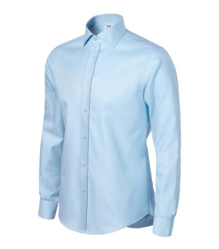 Malfini Premium Journey - Hosszú ujjú férfi ing - Slant blue - 2XL
