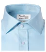 Malfini Premium Journey - Hosszú ujjú női ing - Slant blue - 2XL