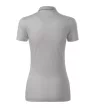 Malfini premium Grand - Mercerizált pamut női galléros póló - Ezüstszürke - 2XL