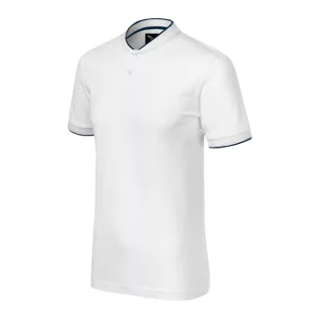   Malfini Premium Diamond - Bomber galléros férfi póló - Fehér - L