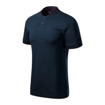   Malfini Premium Diamond - Bomber galléros férfi póló - Tengerészkék - L