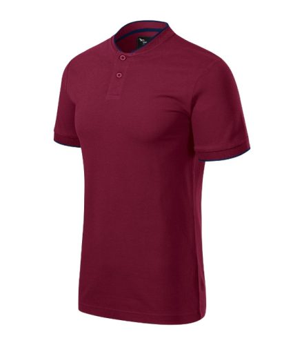 Malfini Premium Diamond - Bomber galléros férfi póló - Garnet - S
