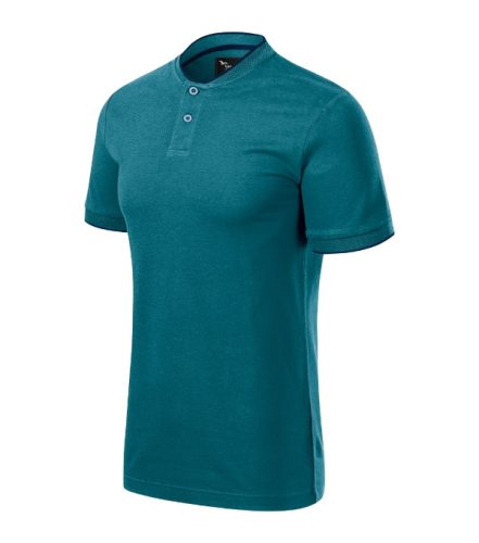 Malfini Premium Diamond - Bomber galléros férfi póló - Petrol kék - 3XL