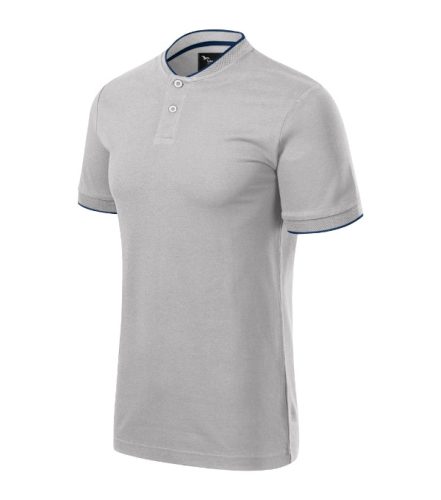 Malfini Premium Diamond - Bomber galléros férfi póló - Ezüstszürke - 3XL