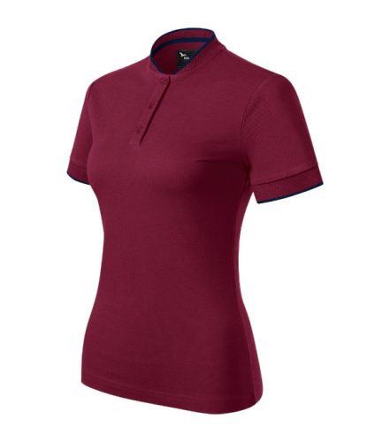Malfini Premium Diamond - Bomber galléros női póló - Garnet - XS
