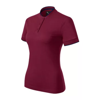   Malfini Premium Diamond - Bomber galléros női póló - Garnet - XL