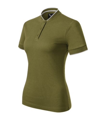 Malfini Premium Diamond - Bomber galléros női póló - Avokádózöld - XS