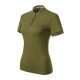 Malfini Premium Diamond - Bomber galléros női póló - Avokádózöld - 2XL