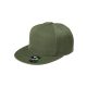 Malfini Rap 5P - Ötpaneles, állítható méretű, műanyag pattentos unisex sapka - Khaki