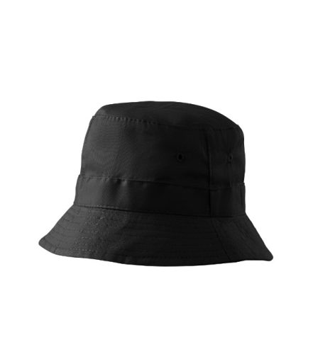 Malfini Classic - Hímzett légáteresztő lyukak, nedvszívó pántos unisex kalap - Fekete